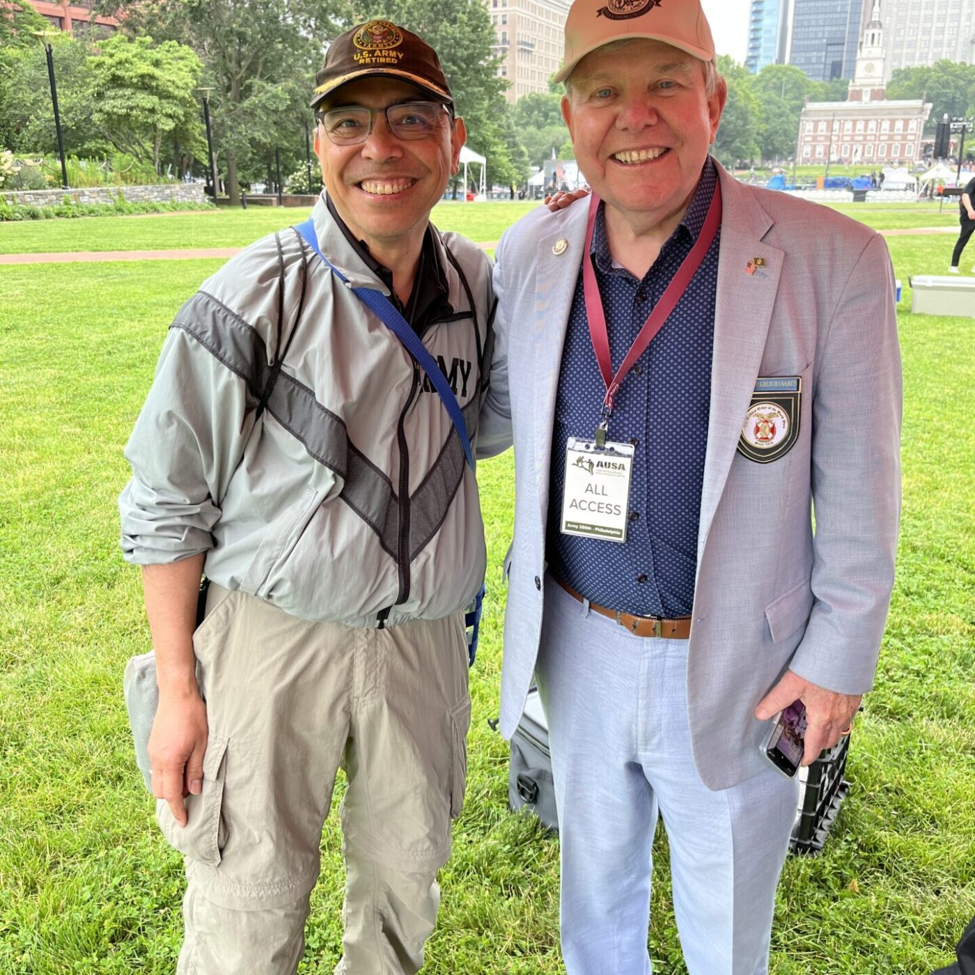 CPT (Fmr) Manny Estasio & COL Joe Kirlin